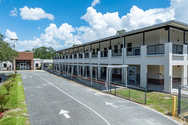 South Sumpter Middle School has about 900 students and a student to teacher ratio of 18 to 1.