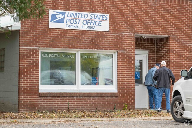 The Penfield Post Office offers an array of services including package delivery.