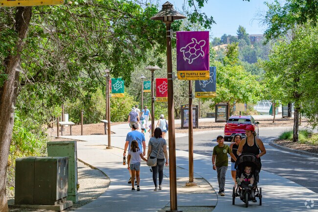 People from Boulder Creek gather at Turtle Bay Exploration Park for some good times.