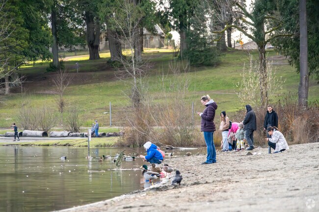 Thornton A. Sullivan Park in Everett Mall South is great for family fun surrounded by nature.