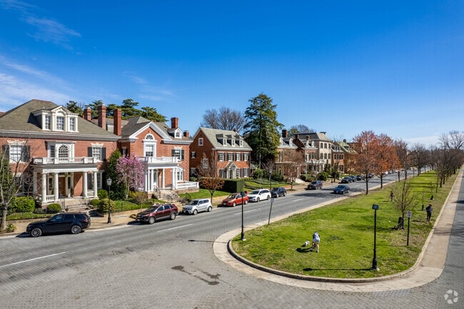 Monument Avenue's Historic District is a beautiful display of architecture.
