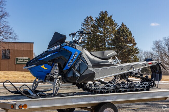 With flat prairie land surrounding most of Willmar, snowmobiling is a favorite area pastime.