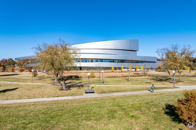 Normandy residents enjoy a bit of culture, thanks to the nearby University of Iowa.