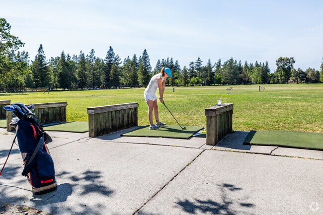 You'll definitely want to play golf at the Silverado Resort golf course in Napa.