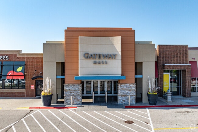 Gateway Mall is just north of Taylor Park.