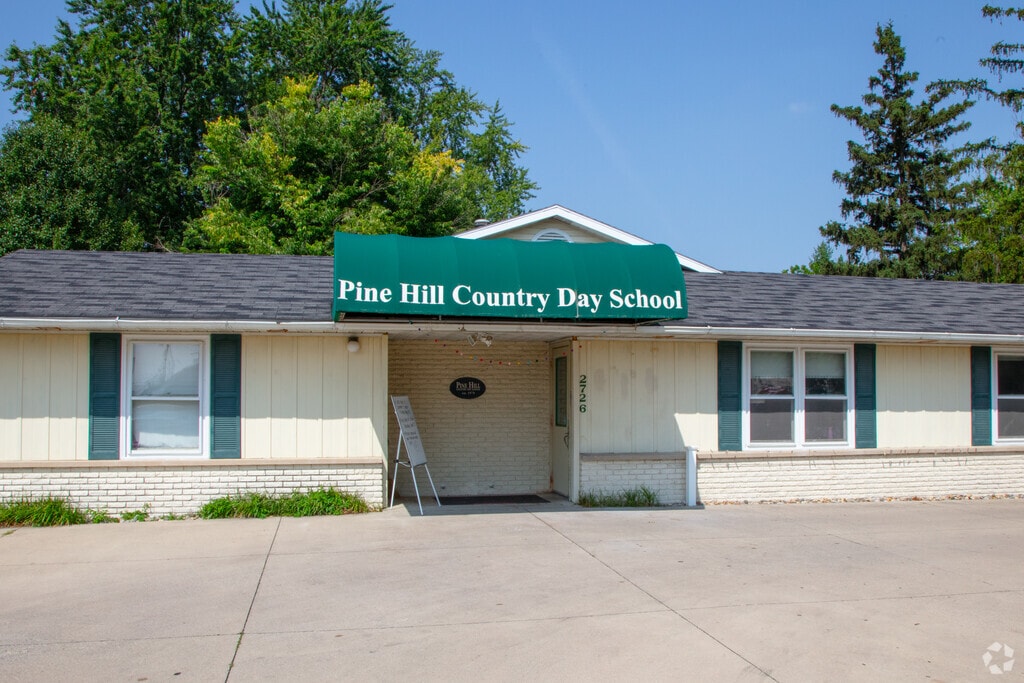 Pine Hill Country Day School building in Frances Slocum.