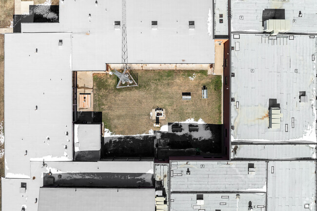 Here is a top down view of White Elementary School.