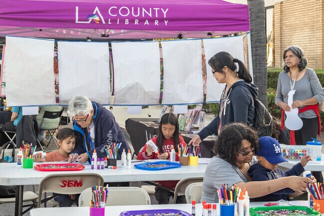 LA County Library holds events throughout the year to promote learning in El Monte.