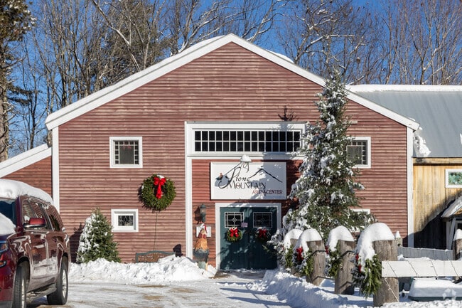Music and performances happen at the Stone Mountain Arts Center in Brownsfield.