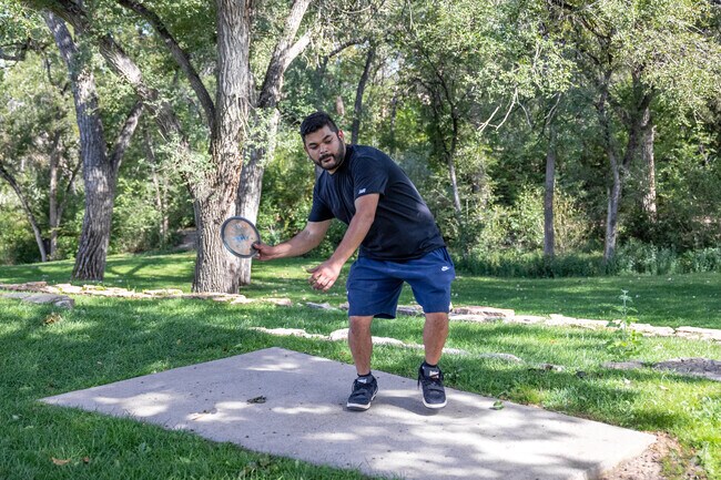 Enjoy a round of disc golf at City Park in Aberdeen.