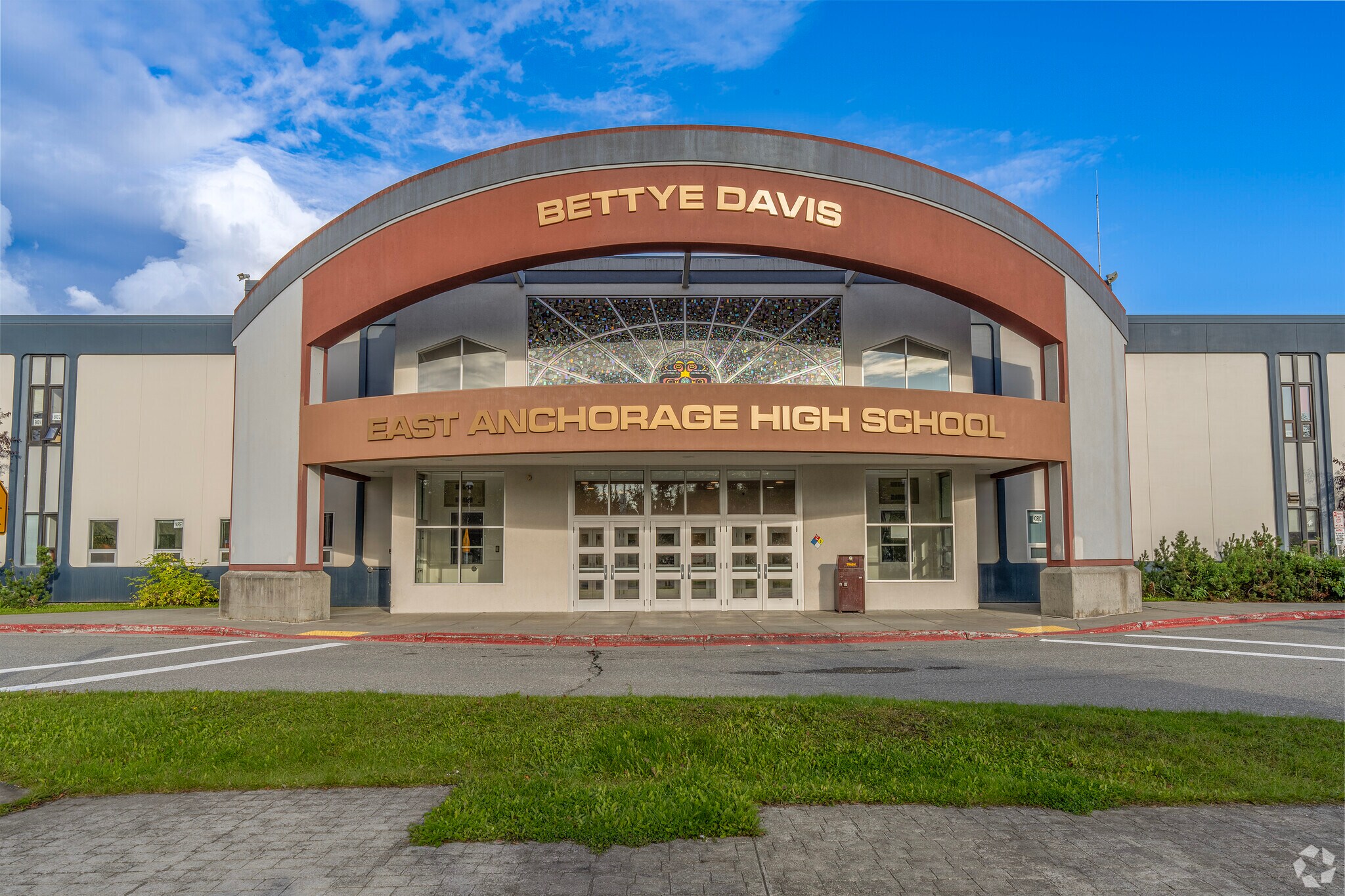 Students in Basher can attend Bettye Davis East Anchorage High School.