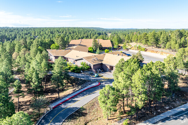 view of Thomas Knoles Jr Elementary showing the size of the campus.