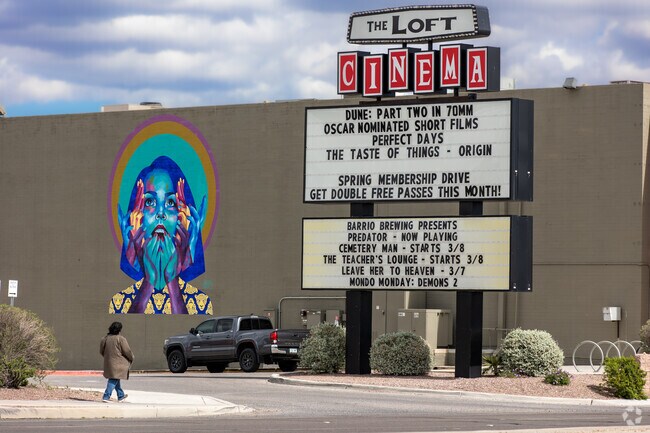The Loft Cinema is an art-house movie theater located in Palo Verde.