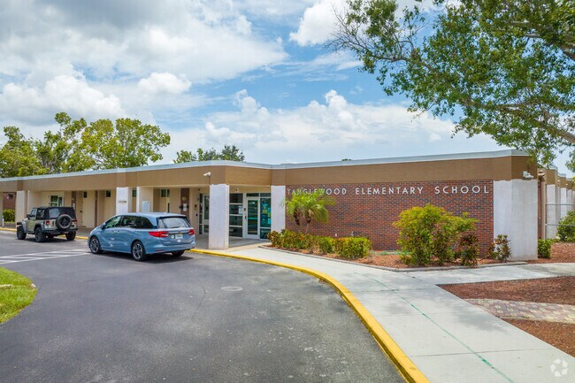 Tanglewood Elementary is one of two closest grade school level schools to Pine Manor.