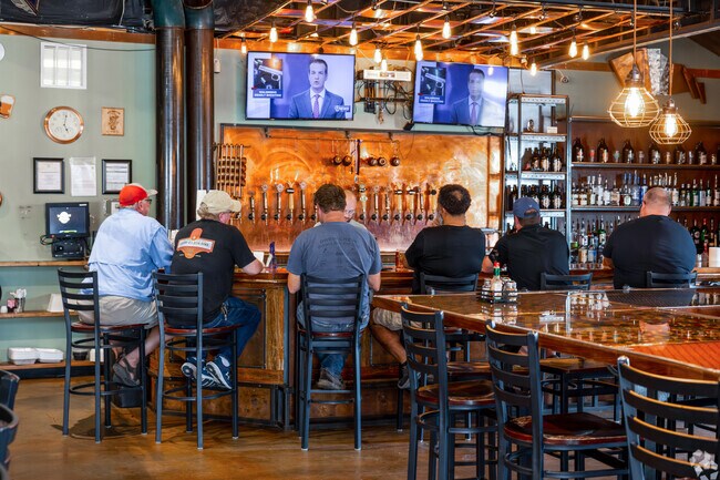 Meet some friends for Pizza at Wichita Brewing Company in New Day.