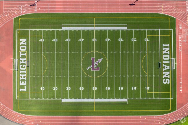 Join underneath Friday night lights at Lehighton Area High School for local football games.