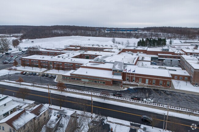 At least 56% of students at Akron Middle School are proficient in math.