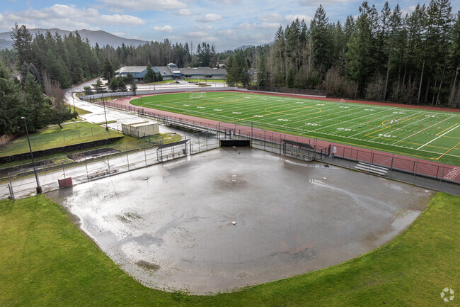Beaver Lake Middle School baseball field.