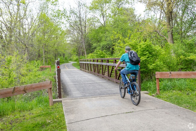 Many bike paths and trails are available to residents in Sugar Grove.