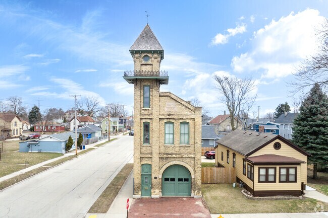 The iconic No. 4 Engine House built in 1888 is one of many historic buildings in The 9th Ward.