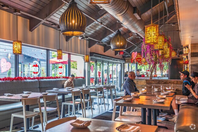 Make it a date night at Sokai Sushi Bar at The Falls near Deering Bay.