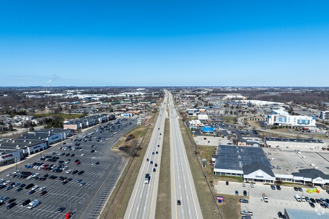 Included in Beechwood's footprint are a collection of big-box stores om M-31.