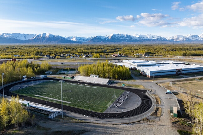 Your children will love the sprawling campus at Colony High School.