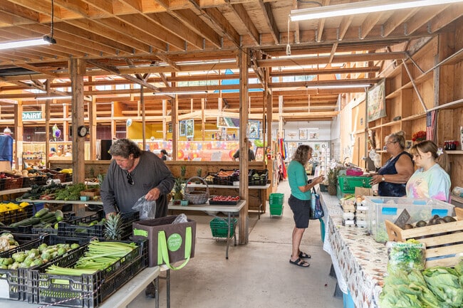 The Brookings Harbor Farmers Market offers food, produce and gifts from local sellers.