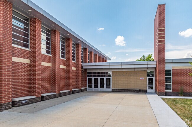 Fearn Elementary School welcomes its students through the front doors Monday through Friday.