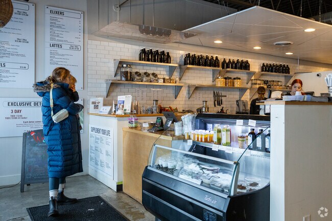 Sip Organic Juice Bar is a local favorite for a healthy juice for breakfast or lunch.