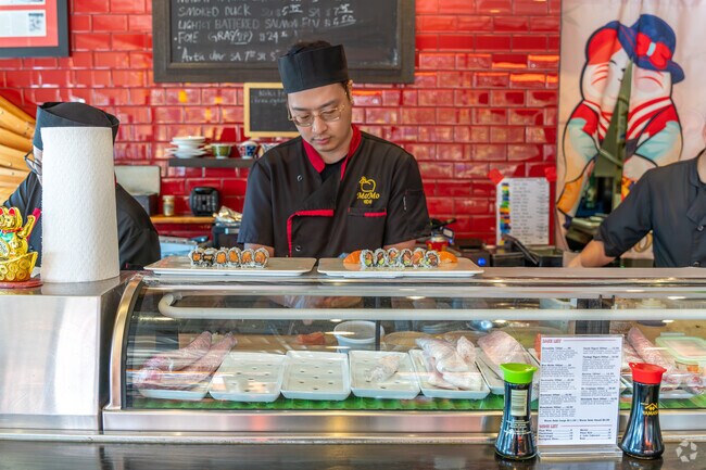 Sushi is made fresh for each customer at MoMo Sushi in Post Road North.