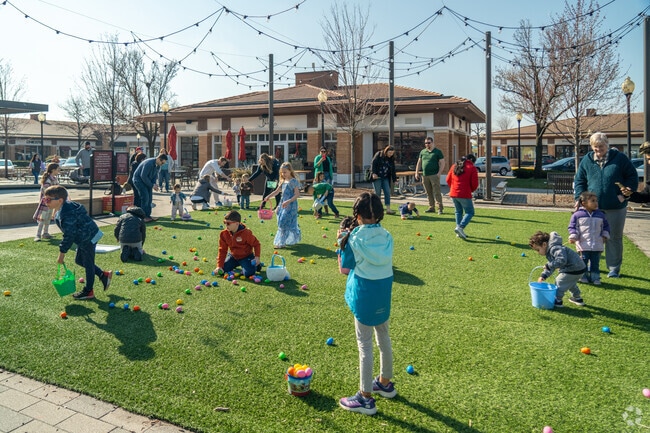 Wheaton Square hosts an annual Easter Egg Hunt for families.