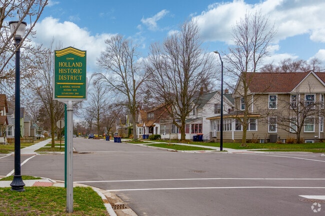 The Holland Historic District has been listed on the National Register since 1983.