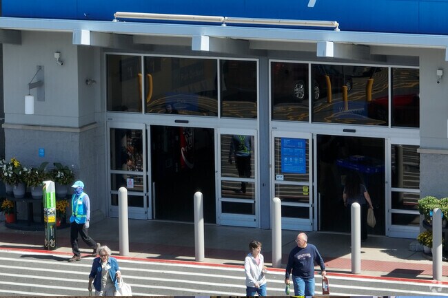 Walmart of one of the big box stores in the neighborhood.