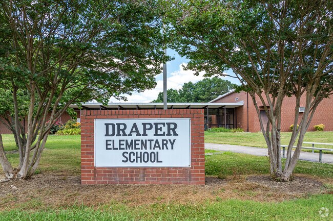 Draper Elementary School serves over 200 students in Rockingham County.