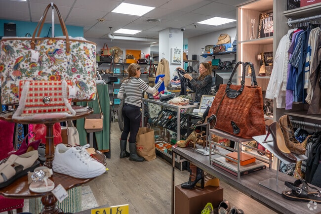 Cloud Nine Designer Consignments in Old Hill offers a selection of discounted designer clothes.