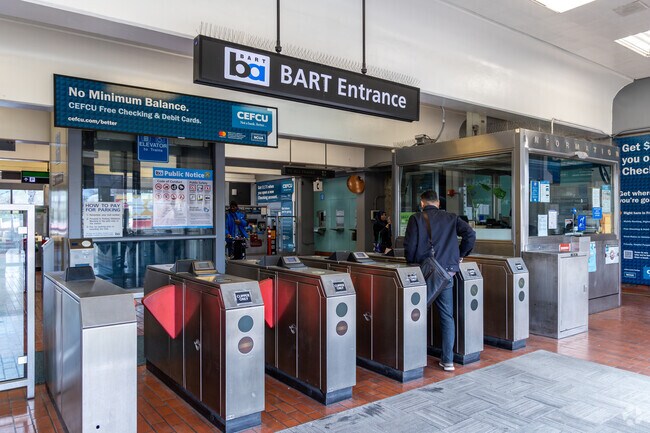 Fremont BART Station serves as a vital transportation gateway for Parkmont residents.