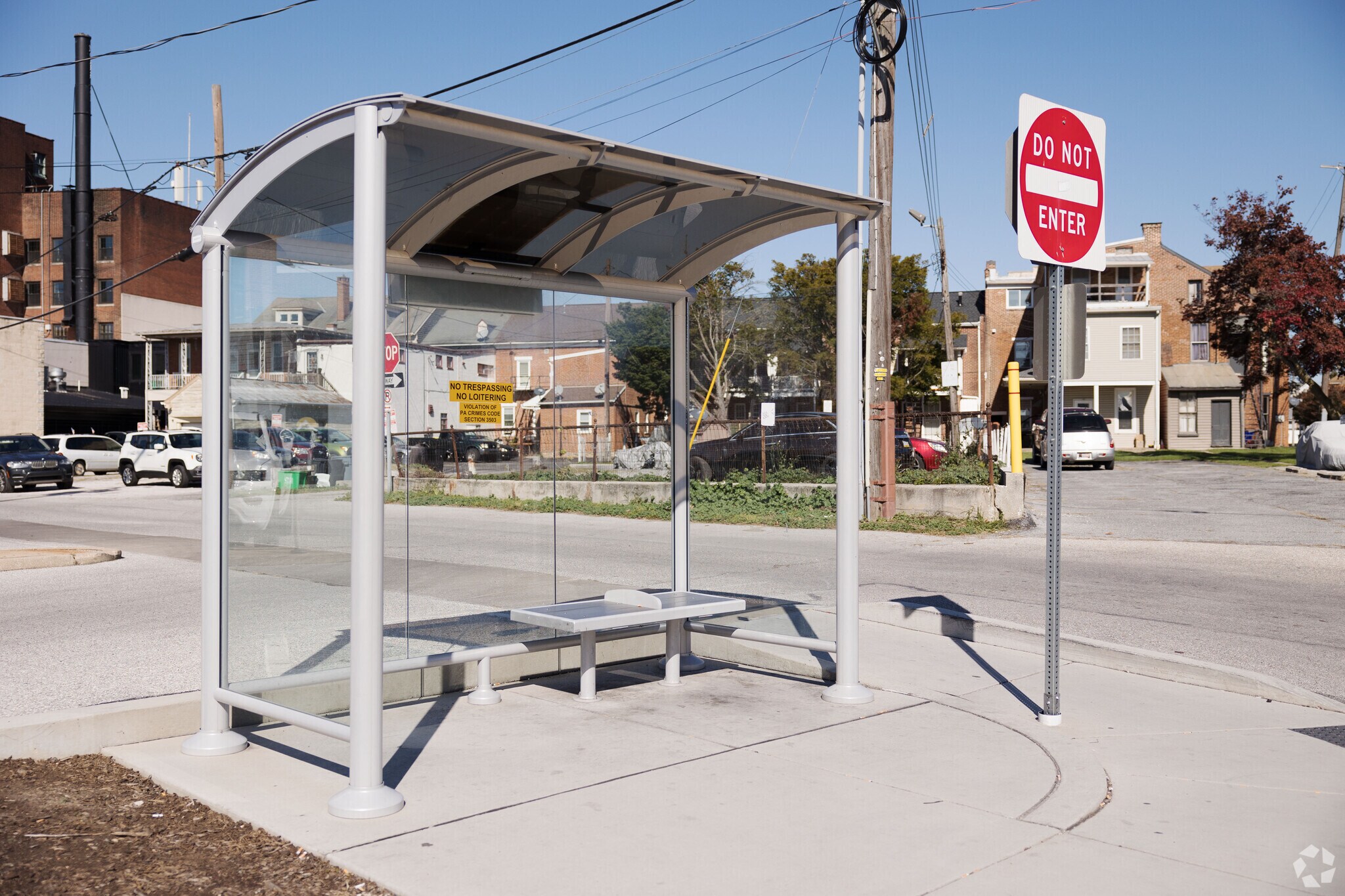 There is a short bus service by call in the area.