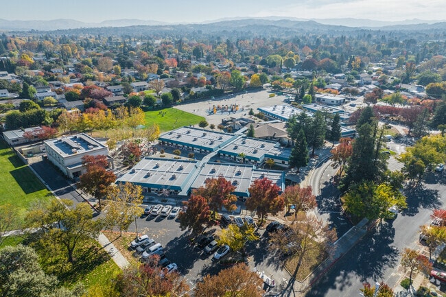 Walnut Grove Elementary School is located on Harvest Road.