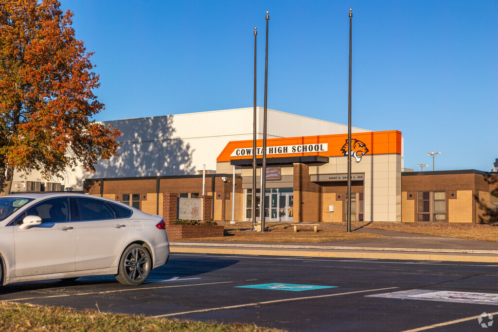 Coweta high school is part of the Coweta school district.