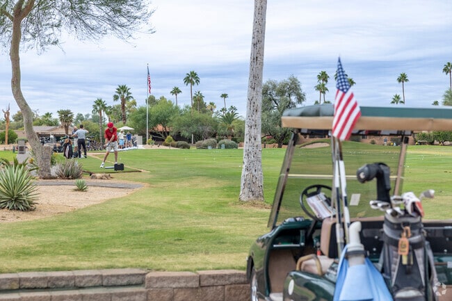 Spend the day practicing your swing at Rio Verde Country Club.