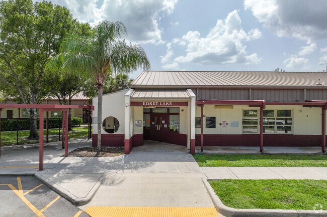 Egret Lake Elementary serves students in West Palm Beach.