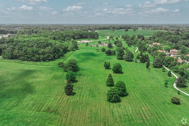 Vinton Woods offers suburban amenities with close proximity to nature.