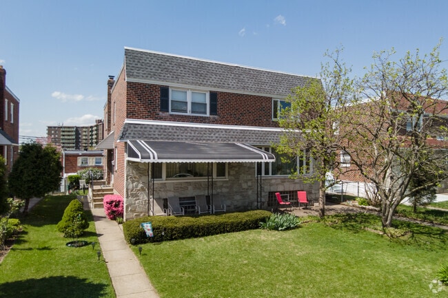 Stone & Brick 2 Story Twin Home in the Pennypack Section of Philadelphia.