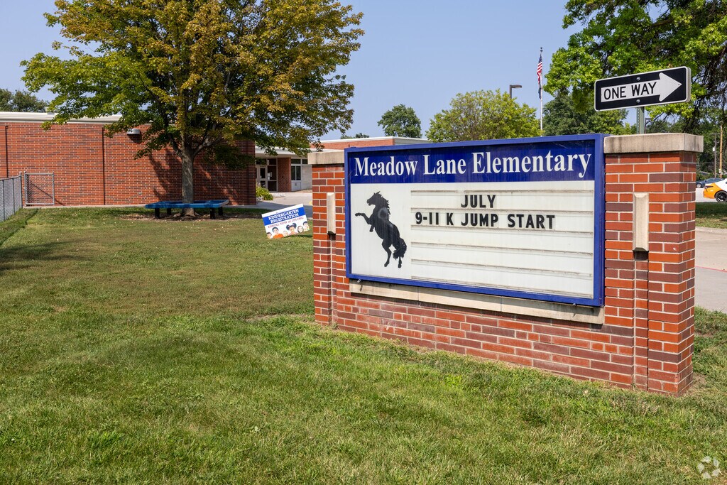Students are excited to start the new school year at Meadow Lane Elementary.