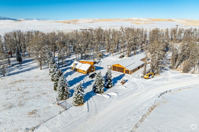 Homes in Luther are surrounded by the natural beauty of Montana.