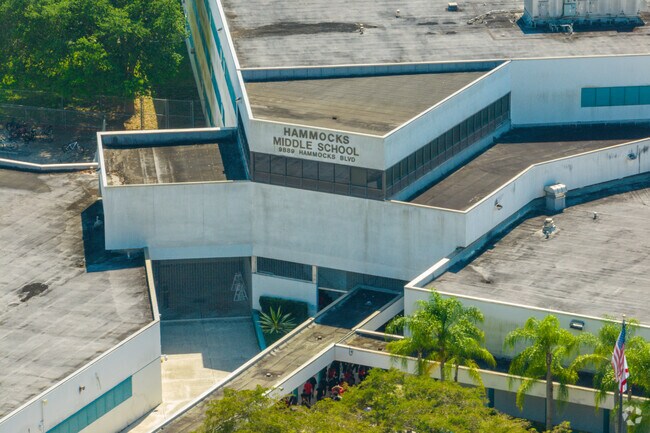 Hammocks Middle School serves West Kendall students with a B rating on Niche.