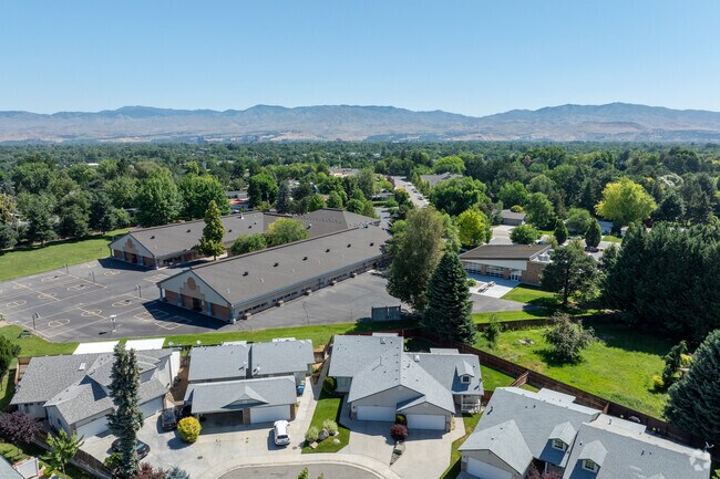 Hillcrest Elementary located in Boise  overlooks the Boise foothills to the north.