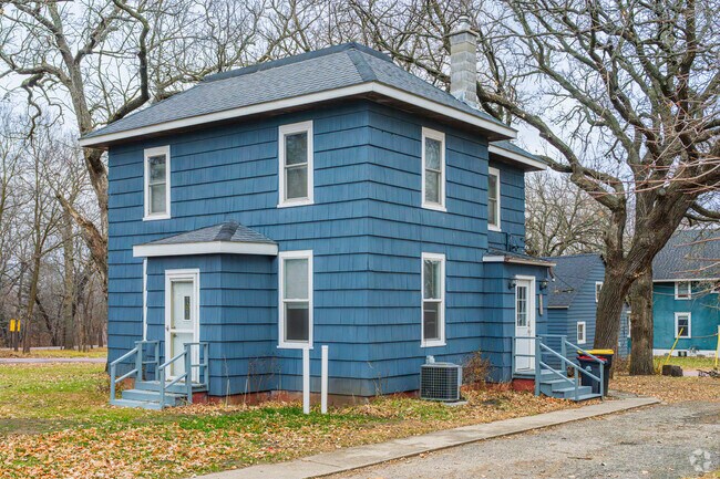 Colorful homes add charm and personality to Redwood Falls’ residential streets.