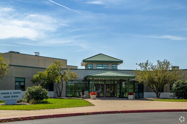Howard B. Thomas Grade School is located in Burlington, IL.